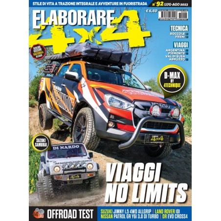 Elaborare 4x4 n°92 luglio-agosto 2023 magazine