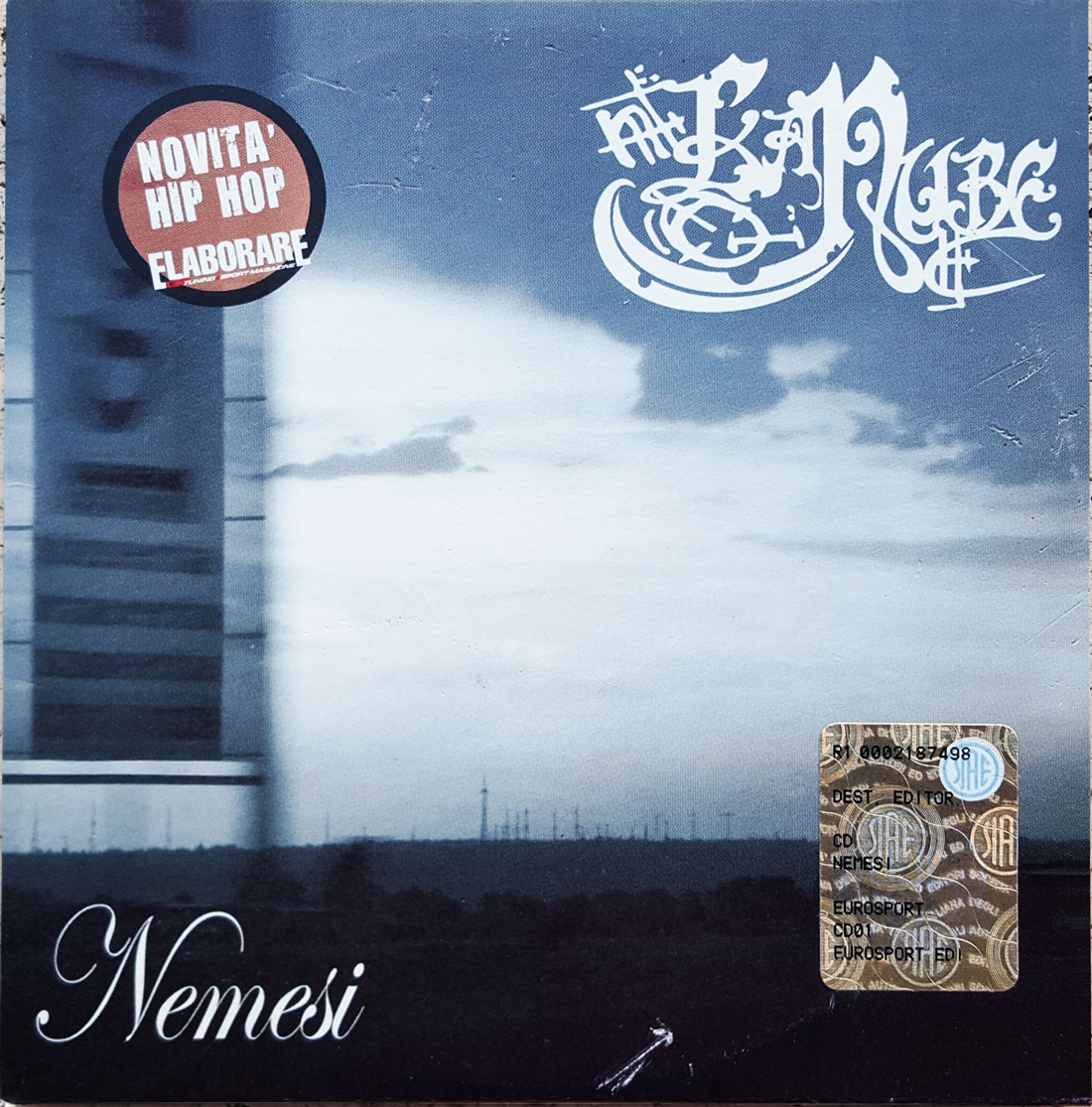HIP-HOP- Musica CD Nemesi La Nube Elaborare